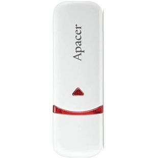 Флеш-накопичувач USB 64GB Apacer AH333 White (AP64GAH333W-1) AP64GAH333W-1 фото