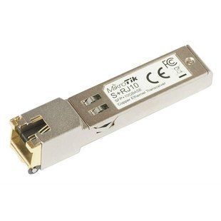 Модуль SFP Mikrotik S+RJ10 (SFP+ to RJ-45, 10G) S+RJ10 фото