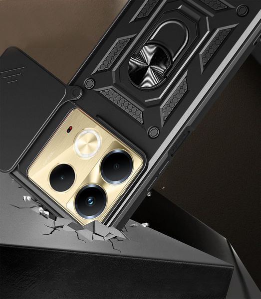 Чохол-накладка BeCover Military для Infinix Note 40 (X6853) Black (712159) 712159 фото