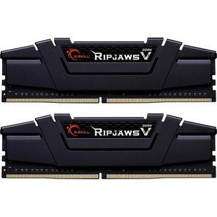Модуль пам`ятi DDR4 2x8GB/3200 G.Skill Ripjaws V Black (F4-3200C16D-16GVKB) F4-3200C16D-16GVKB фото